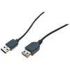 Image de Exertis Connect Câble d'extension USB 2.0, USB St. A / USB Bu. A, câble USB de 0,6 m pour applications standard (0.60 m, USB 2.0), Câble USB