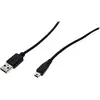 Image de Exertis Connect Câble Mini USB 2.0, USB A / USB 5 broches mini B, 5,0 m Le câble de connexion le plus utilisé. (5 m, USB 2.0), Câble USB