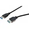 Image de Exertis Connect Câble d'extension USB 3.0, USB 3.0 mâle. A / USB 3.0 Bu. A, noir, 5,0 m (5 m, USB 3.2 Gen 1), Câble USB
