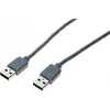Image de Exertis Connect Câble USB 2.0, USB A / USB A, 1,0 m Câble USB économique pour les applications standard (1 m, USB 2.0), Câble USB