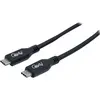 Image de Exertis Connect Câble USB (0.80 m, USB 4, 100 W), Câble USB