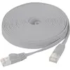 Image de Générique Cat6 RJ45 Câble de brassage forfaitaire U/FTP gris sans noeud - 5 m (U/FTP, CAT6, 5 m), Câble réseau