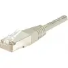 Image de Exertis Connect Câble patch F/UTP, CAT.5e, gris, 5,0 m Câble patch avec protection anti-pli particulièrement étroite (F/UTP, CAT5e, 5 m), Câble réseau