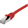 Image de Exertis Connect Dexlan Cat6 RJ45 FTP 0.5 M 0.5m Cat6 S/FTP (S-STP) rouge Câble réseau (S/FTP, CAT6, 0.50 m), Câble réseau