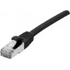 Image de Exertis Connect Câble de raccordement CAT. 6, F/UTP, PoE, sans halogène, noir, 15.0 m Câble de raccordement blindé (F/UTP, CAT6, 15 m), Câble réseau