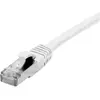 Image de Exertis Connect Câble patch CAT. 6, F/UTP, PoE, sans halogène, blanc, 0,3 m Câble patch blindé avec protection de (CAT6, 0.30 m), Câble réseau