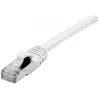 Image de Exertis Connect Câble patch CAT. 6, F/UTP, PoE, sans halogène, blanc, 5,0 m Câble patch blindé avec protection de (LSOH, CAT6, 5 m), Câble réseau