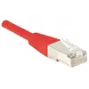 Image de Exertis Connect Câble de raccordement F/UTP, CAT.6, rouge, 15.0 m Câble de raccordement avec protection contre les (F/UTP, CAT6, 15 m), Câble réseau