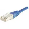 Image de Exertis Connect Câble de raccordement F/UTP, CAT.6, bleu, 25.0 m Câble de raccordement avec protection contre les (F/UTP, CAT6, 25 m), Câble réseau