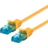 Image de Exertis Connect Câble patch U/UTP, non blindé, CAT.5e, jaune, 0,30m (U/UTP, CAT5e, 0.30 m), Câble réseau