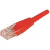Image de Exertis Connect Câble patch U/UTP, non blindé, CAT.5e, rouge, 5,0m Câble patch avec protection anti-plis (U/UTP, CAT5e, 5 m), Câble réseau