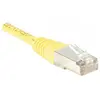 Image de Exertis Connect CUC 854103 0.5m Cat5e F/UTP (FTP) jaune Câble réseau (F/UTP, CAT5e, 0.50 m), Câble réseau