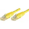 Image de Exertis Connect Câble patch U/UTP, non blindé, CAT.6, jaune, 0,50m (U/UTP, CAT6, 0.50 m), Câble réseau