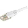 Image de Exertis Connect Dexlan RJ-45 Cat6 M/M 3m 3m Cat6 U/UTP (UTP) Blanc Câble réseau (U/UTP, CAT6, 3 m), Câble réseau
