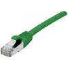 Image de Exertis Connect Câble patch CAT. 6, F/UTP, PoE, sans halogène, vert, 30,0 m Câble patch blindé avec protection de (CAT6, 30 m), Câble réseau