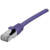 Image de Exertis Connect Câble patch CAT. 6, F/UTP, PoE, sans halogène, violet, 5,0 m Câble patch blindé avec protection de (S/UTP, CAT6, 5 m), Câble réseau