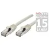 Image de Générique Cat6A RJ45 Patch cable S/FTP TPE ecofriendly snagless grey certified GRS - 3m (U/FTP, CAT6, 3 m), Câble réseau