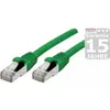 Image de Générique Cat6A RJ45 Patch cable S/FTP TPE ecofriendly snagless green certified GRS - 3m (U/FTP, CAT6, 3 m), Câble réseau