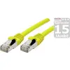 Image de Générique Cat6A RJ45 Patch cable S/FTP TPE ecofriendly yellow GRS certified - 3m (U/FTP, CAT6, 3 m), Câble réseau
