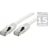 Image de Générique Cat6A RJ45 Patch cable S/FTP TPE ecofriendly snagless white certified GRS - 1.5m (U/FTP, CAT6, 1.50 m), Câble réseau