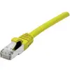 Image de Générique Cat6 RJ45 Patch cable F/UTP PVC ecofriendly yellow - 0.5m (U/UTP, CAT6, 0.50 m), Câble réseau
