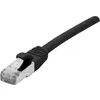Image de Générique Cat6 RJ45 Patch cable F/UTP PVC ecofriendly black - 0.5m (S/UTP, CAT6, 0.50 m), Câble réseau