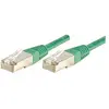 Image de Exertis Connect Câble de raccordement S/FTP, PiMF, CAT.6, vert, 2,0 m Câble de raccordement avec protection contre (S/FTP, CAT6, 2 m), Câble réseau