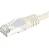 Image de Exertis Connect Câble de raccordement S/FTP, PiMF, CAT.6, gris, 3,0 m Câble de raccordement avec protection contre (S/FTP, CAT6, 3 m), Câble réseau