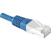 Image de Exertis Connect Câble de raccordement S/FTP, PiMF, CAT.6, bleu, 3,0 m Câble de raccordement avec protection contre (S/FTP, CAT6, 3 m), Câble réseau