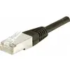 Image de Exertis Connect Câble de raccordement S/FTP, PiMF, CAT.6, noir, 10,0 m Câble de raccordement avec protection contre (CAT6, 10 m), Câble réseau