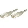 Image de Exertis Connect Câble de raccordement S/FTP, PiMF, CAT.6, gris, 30,0 m Câble de raccordement avec protection (S/FTP, CAT6, 30 m), Câble réseau