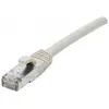 Image de Dexlan Câble de raccordement Cat. 8.1, S/FTP (PiMF), sans halogène, avec protection du nez par (S/FTP, CAT8.1, 3 m), Câble réseau