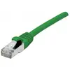 Image de Exertis Connect Câble patch S/FTP, PiMF, Cat.6A, vert, 1,0 m Catégorie : Cat.6A Class EA (2x RJ45), Matière (S/FTP, CAT7, 1 m), Câble réseau
