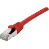 Image de Exertis Connect Cordon de raccordement S/FTP, PiMF, Cat.6A, rouge, 3,0 m Catégorie : Cat.6A Class EA (2x RJ45) (S/FTP, CAT7, 3 m), Câble réseau