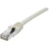 Image de Exertis Connect Câble de raccordement Cat. 6A, U/UTP, cuivre, gris, 0,5 m câble de raccordement compatible PoE avec (U/UTP, CAT6a, 0.50 m), Câble réseau