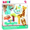 Image de LUDI 3D Foam Puzzle Game - (LU30084) (18 pièces)