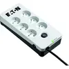 Image de Eaton, Multiprise, Protection contre les surtensions PB6F (6 x UTE, 10 A, blanc) (PECO 7/5, 1.50 m)