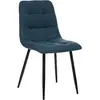 Image de Atmosphera, Chaises, DINING CHAIR SIRAC BLUE 45X55X84