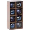 Image de Atmosphera, Décorations de sapin de Noël, Zestaw bombek ze z otymi zdobieniami, 8 cm (8x)