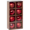 Image de Atmosphera, Décorations de sapin de Noël, Zestaw bombek ze z otymi zdobieniami, 8 cm (8x)