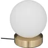 Image de Atmosphera, Lampe de table, Lampe boule dris dore h16, blanc