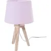 Image de Atmosphera, Lampe de table, Lampa sto owa Lampka nocna z ró owym aba urem 31 cm