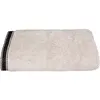 Image de Atmosphera, Serviette éponge, Serviette de bain Premium coton lin 550 g (70 x 130 cm) (70 x 130 cm)