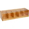 Image de 5Five, Boîte de rangement, Boîte de rangement en bambou à 5 compartiments