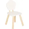 Image de Atmosphera, Chaises + table pour enfant, Children’s chair, brown/white, 23 cm x 47 cm (Chaise haute)