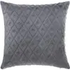 Image de Atmosphera, Coussin décoratif, Coussin gris foncé 40 x 40 cm (40 x 40 cm)