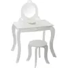 Image de Atmosphera, Chaises + table pour enfant, Table for girls, white (Table des enfants)