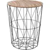 Image de Atmosphera, Table basse, Czarny stolik kawowy Kumi 47 cm
