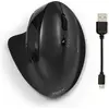 Image de Port Designs Souris Ergonomique Rechargeable Bluetooth Main Droite (Sans fil), Souris, Noir