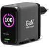 Image de Chargeur mural GaN USB-C Port Designs 100 W pour iPhone® iPad MacBook® Air et Pro 14 avec câble rétractable
